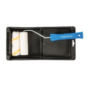 Vorschau: Silverline - Mini-Farbrollen mit Farbwanne, 100 mm Vorschau: Silverline - Mini-Farbrollen mit Farbwanne, 100 mm