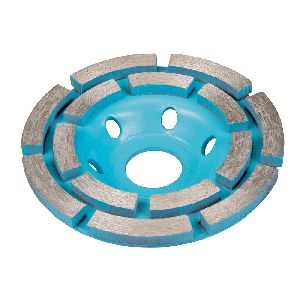 Silverline - Diamant-Schleifscheibe, 100 x 22,23 mm, doppelreihig