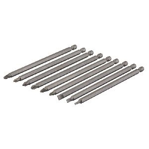 Silverline - Extra-lange Schraubendreherbits, 9-tlg. Satz, 150 mm