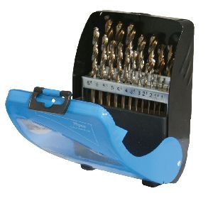 Silverline - Kobaltbohrer, 19-tlg. Satz, 1–10 mm