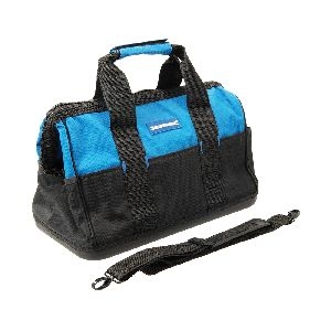 Silverline - Werkzeugtasche mit verstärktem Boden und großer Öffnung, 400 x 200 x 300 mm