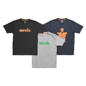 Scruffs - Houghton 3 Pack Logo T-Shirt, Gr. XL