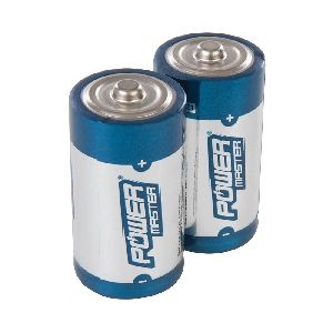 Powermaster - Super-Alkali-Batterien, Typ C, LR14, Doppelpckg., Doppelpckg.