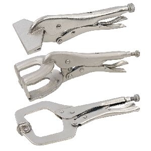 Silverline - Breitmaul Gripzangen, 3-tlg. Satz, 3-tlg.