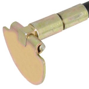 Silverline - Ziehschaber für Abflussreinigungsstangen, 100 mm