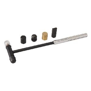 Silverline - Schmuckhammer mit auswechselbaren Köpfen, 6 Köpfe