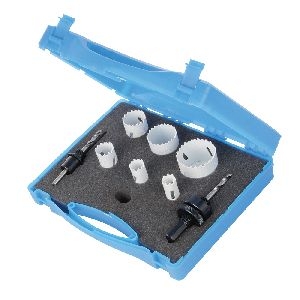 Silverline - Bimetall-Lochsägen für Elektriker, 9-tlg. Satz, Ø 18–51 mm