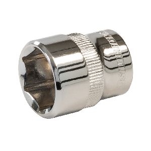 Silverline - Sechskant-Steckschlüsseleinsatz, metrisch, 3/8-Zoll-Antrieb, 18 mm