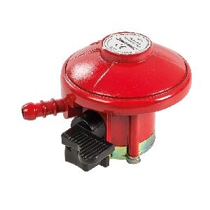 Silverline - Propangas-Druckregler mit Klemmventil, 27 mm, 1,5 kg/S