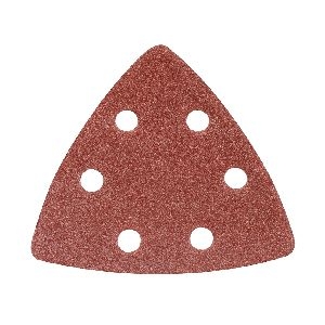 Silverline - Delta-Klettschleifblätter, 90 mm, 10er-Pckg., 120er-Körnung