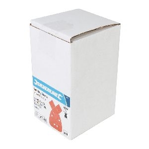 Silverline - Delta-Klettschleifblätter mit Abreißspitzen, 140 mm, 10er-Pckg., 2 x 40, 2 x 60, 2 x 80, 2 x 120, 2 x 240er Körnung