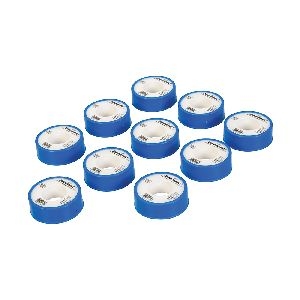 Silverline - PTFE-Bänder, weiß, 10er-Pckg., 12 mm x 12 m