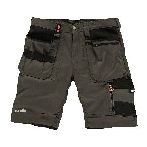 Scruffs - Arbeitsshorts „Trade“, dunkelgrau, Größe 42