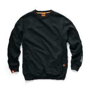 Scruffs - Sweatshirt „Eco Worker“, schwarz, Größe XL
