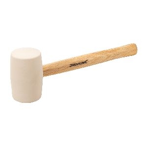 Silverline - Gummihammer, weiß, 16 oz (454 g)