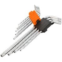 Winkelschraubendreher-Satz Torx, 9er, XL