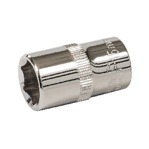 Silverline - Sechskant-Steckschlüsseleinsatz, metrisch, 1/2-Zoll-Antrieb, 15 mm