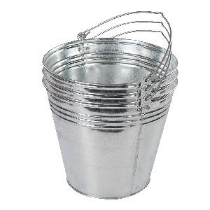 Silverline - Zinkeimer, 3 Stck., 14 l