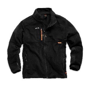 Scruffs - Abratect-Fleecejacke„Worker“ aus recyceltem Polyester, schwarz, Größe S
