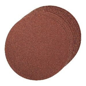 Silverline - Selbsthaftende Schleifscheiben, 150 mm, 10-tlg. Satz, 2 x 60er-, 4 x 80er- u. 4 x 120er-Körnung