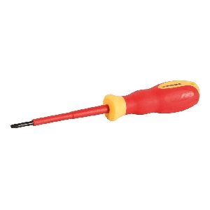 Silverline - VDE-Elektriker-Schraubendreher mit Weichgriff, 0,5 x 3 x 75 mm