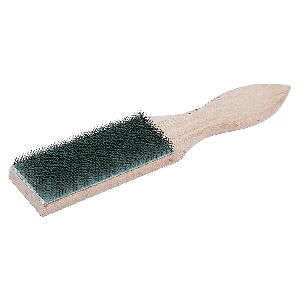 Silverline - Feilenbürste aus Holz, 40 mm