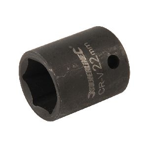 Silverline - Schlagschrauber-Steckschlüsseleinsatz, 1/2-Zoll-Antrieb, 6-kant, metrisch, 22 mm