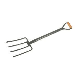 Silverline - Spatengabel aus Ganzstahl, 990 mm