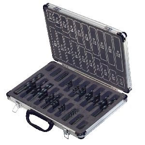 Silverline - HSS-R-Spiralbohrer, 170-tlg. Satz, 170-tlg.