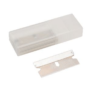 Silverline - Einseitige Rasierklingen, 10er-Pckg., 38 x 19 x 0,25 mm
