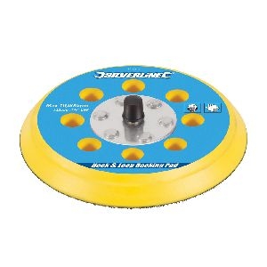 Silverline - Klettstützteller, 125 mm (5/16 Zoll UNF)