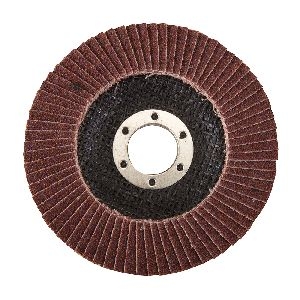 Silverline - Korund-Fächerscheibe, 115 mm, 80er-Körnung