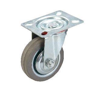 Fixman - Gummi-Lenkrolle, 75 mm, 50 kg