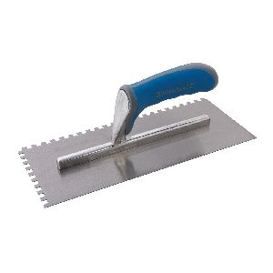 Silverline - Zahnkelle mit Weichgriff, 280 x 120 mm, 6-mm-Zahnung