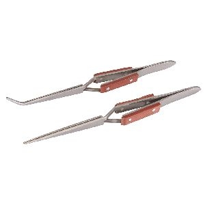 Silverline - Lötpinzetten, 2-tlg. Satz, 162 u. 165 mm