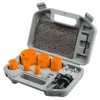 Lochsägen-Set, bi-metall, 9-teilig