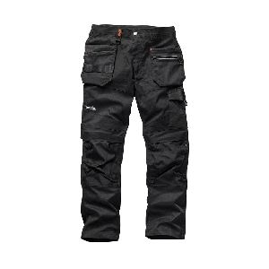 Scruffs - Arbeitshose „Trade Flex“, schwarz, Größe 46 regulär