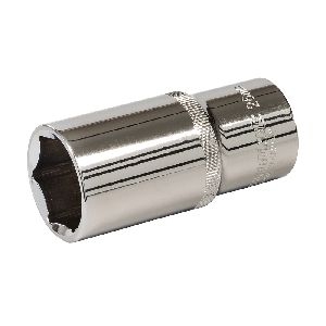Silverline - Sechskant-Steckschlüsseleinsatz, lang, metrisch, 1/2-Zoll-Antrieb, 26 mm