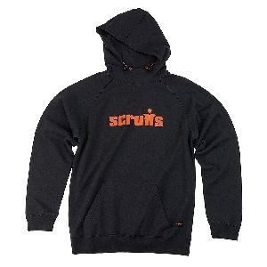 Scruffs - Tamworth Logo Hoodie Black, Größe XXXL