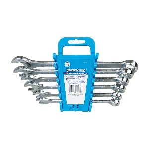 Silverline - Ring-Maulschlüssel, 6-tlg. Satz, 3/8–11/16 Zoll AF