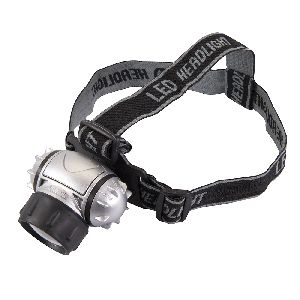 Silverline - Krypton-LED-Kopflampe, 6 LEDs
