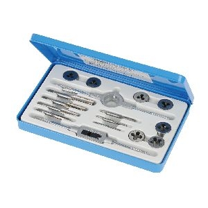 Silverline - Profi-Gewindeschneidwerkzeuge, 16-tlg. Satz, Metrisch