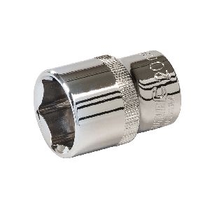 Silverline - Sechskant-Steckschlüsseleinsatz, metrisch, 1/2-Zoll-Antrieb, 20 mm