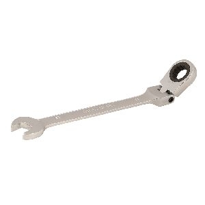 Silverline - Ring-Maul-Ratschenschlüssel mit Gelenk, 11 mm