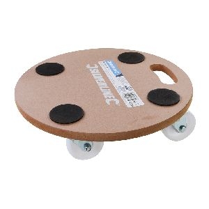 Silverline - Rolluntersetzer, rund, 250 kg