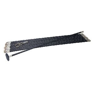 Silverline - „Lock Rod“-Abflussreinigungsstangen, 12-tlg. Satz, 12-tlg. Satz Abflussreinigungsstangen