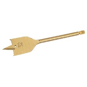 Silverline - Titanbeschichteter Flachfräsbohrer, 32 mm