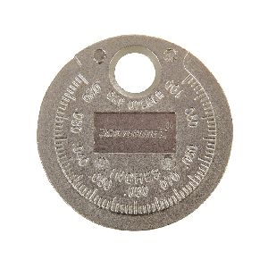 Silverline - Zündkerzenlehre 0,5–2,55 mm (0,02–0,1 Zoll)