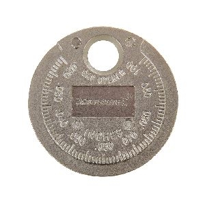 Silverline - Zündkerzenlehre, 0,45–2,55 mm (0,02–0,1 Zoll)