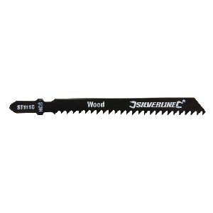 Silverline - Stichsägeblätter für Holz, 5er-Pckg., ST111C